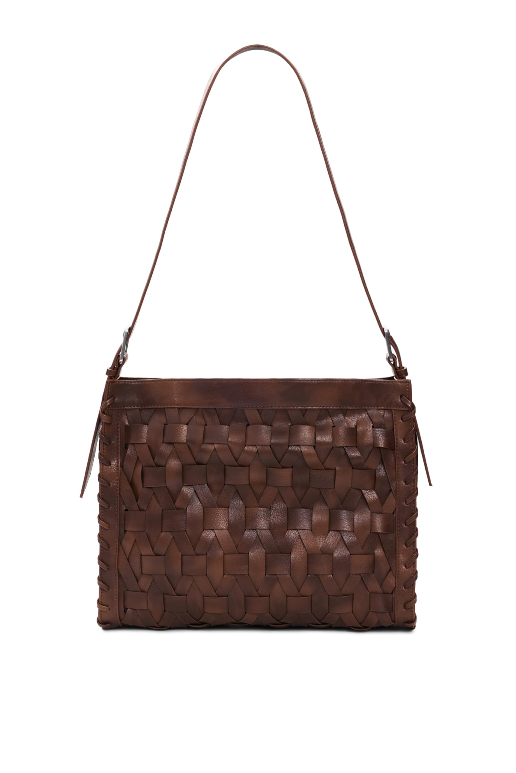 Desigual Schultertasche Argon Camel Buxton Bag Leather West braun
