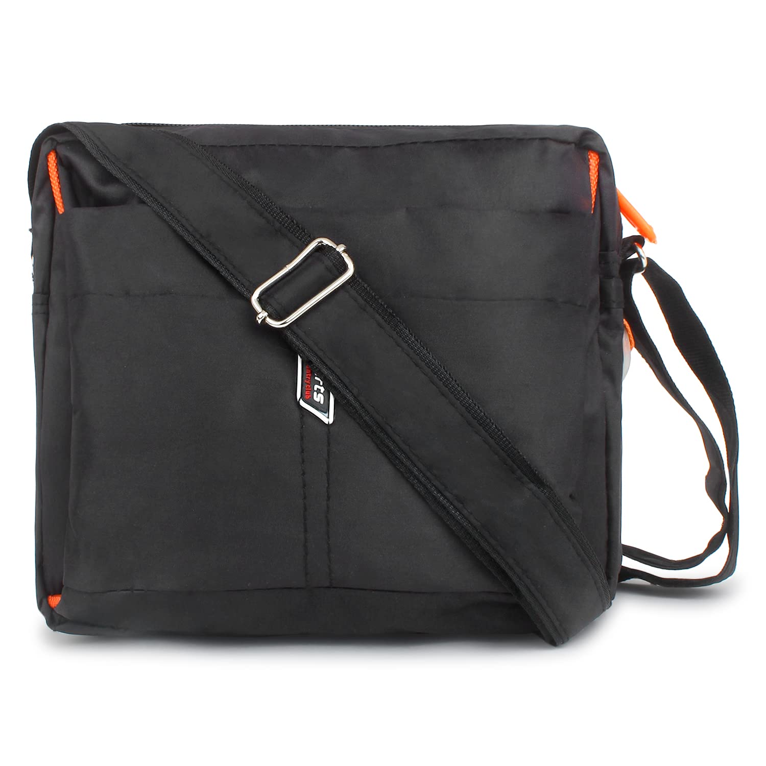 Cottton Reusable Travel Lunch Tiffin Storage Bags for Office |Crossbody Side Bag for Men & Women (Black) (B0BTPWGYG2) Amazon Price History, Amazon Price Tracker
