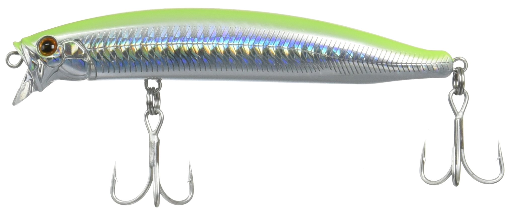 Tackle House Feed Shallow Leurre de pêche – HG Chartreuse, 105 mm/16 g