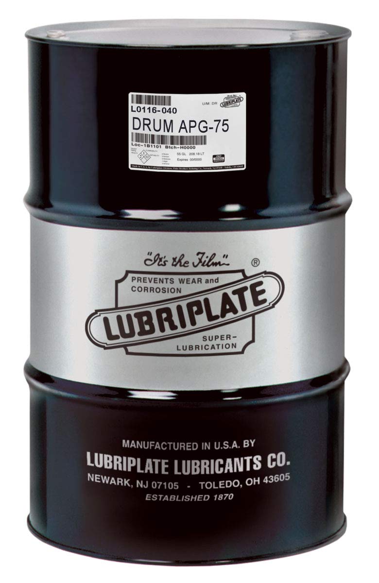 Lubriplate L0116-040 55 Gal Drum, Mineral Gear Oil - 5°F to 250°F, 152 SUS Viscosity at 100°F, 44 SUS Viscosity at 210°F, ISO 32