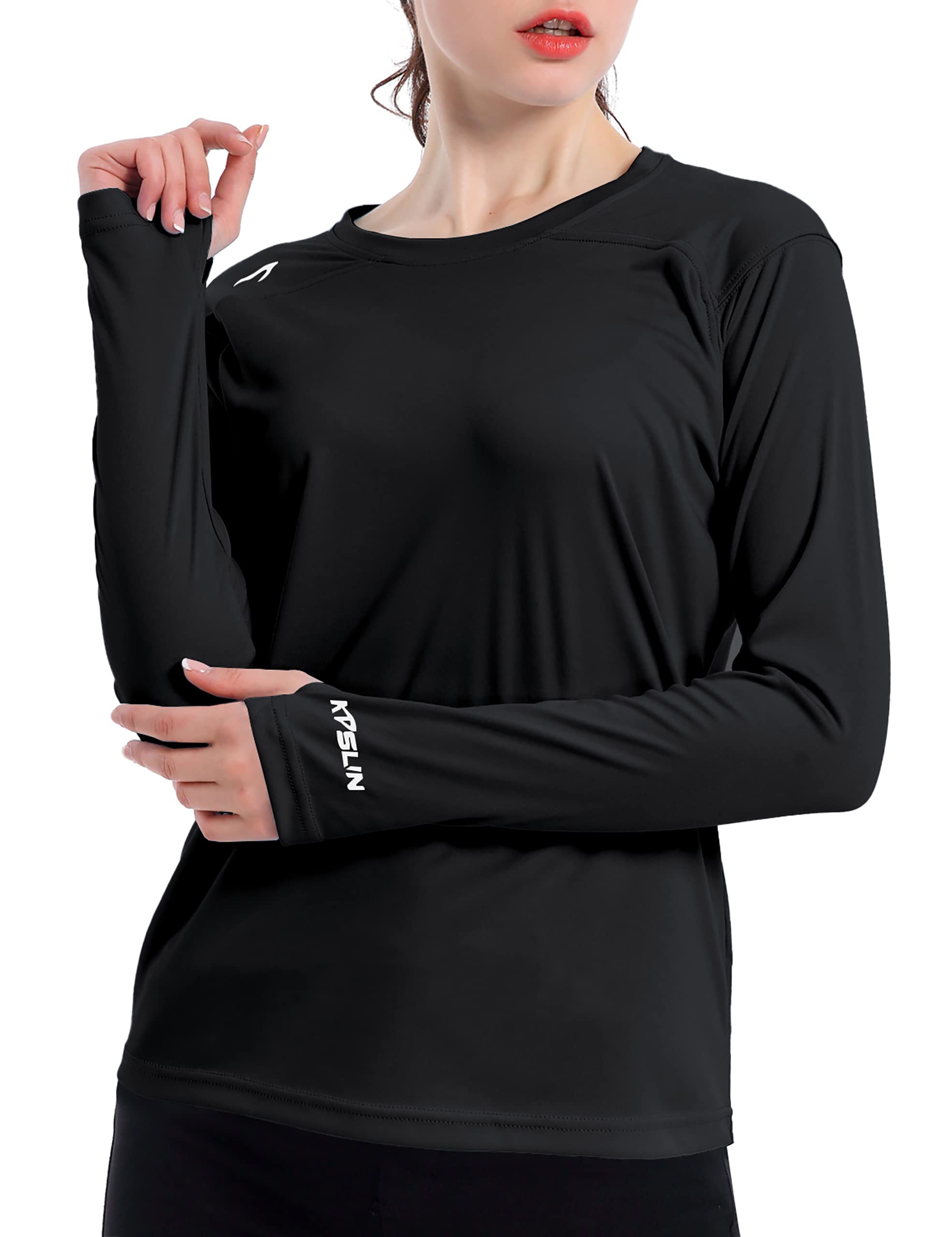 Women's UPF 50+ UV Sun Protection Shirt Outdoor Performance Long Sleeve Rash Guard Shirts for Hiking,Swim,Fishing
