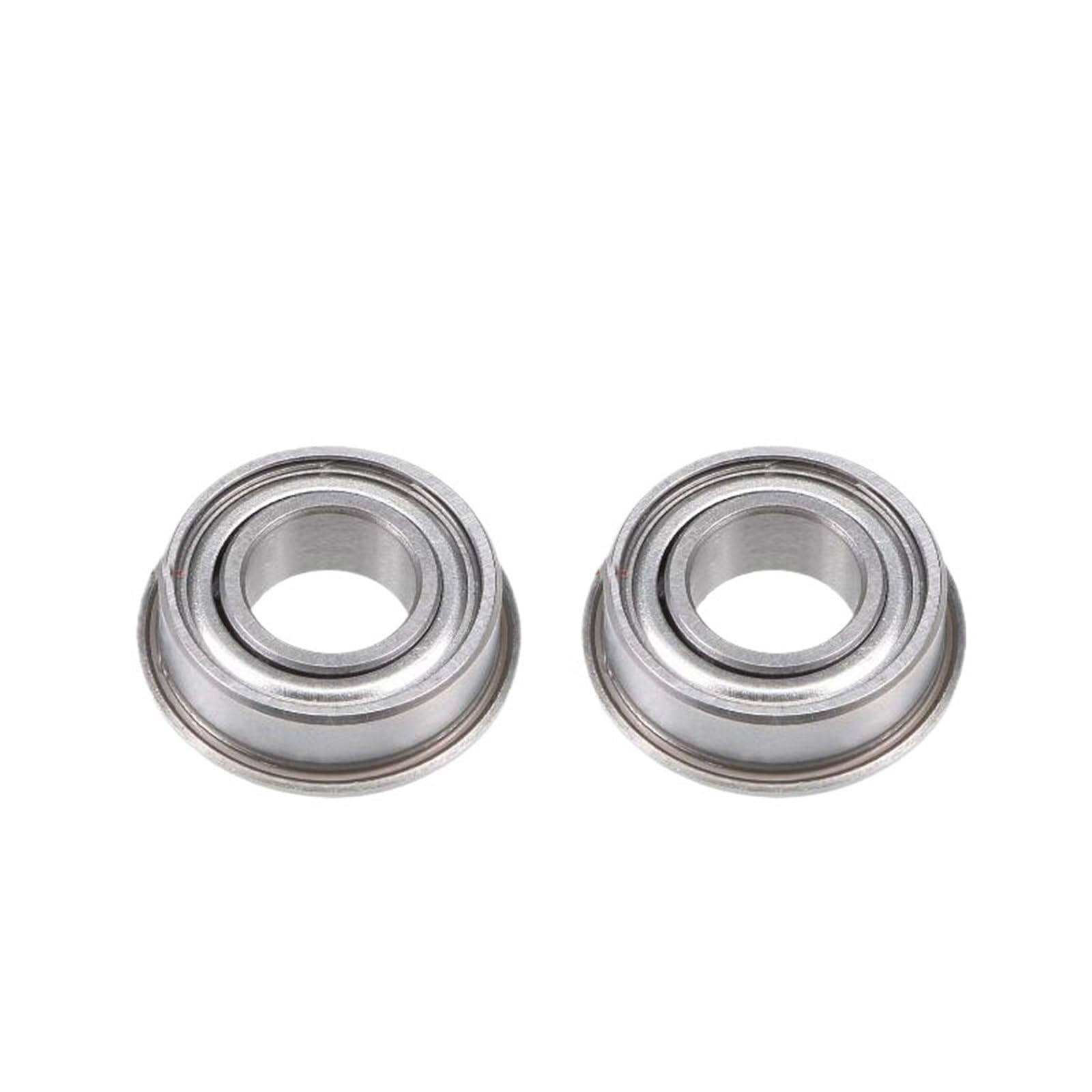 Gqnblvhzupdm Mf148zz Industrial Shaft Bearings, Flange Bearing 10/20/50Pcs 8X14x4 Mm Abec-5 Miniature Flanged Mf148 Z Zz Ball Bearings(50Pcs)