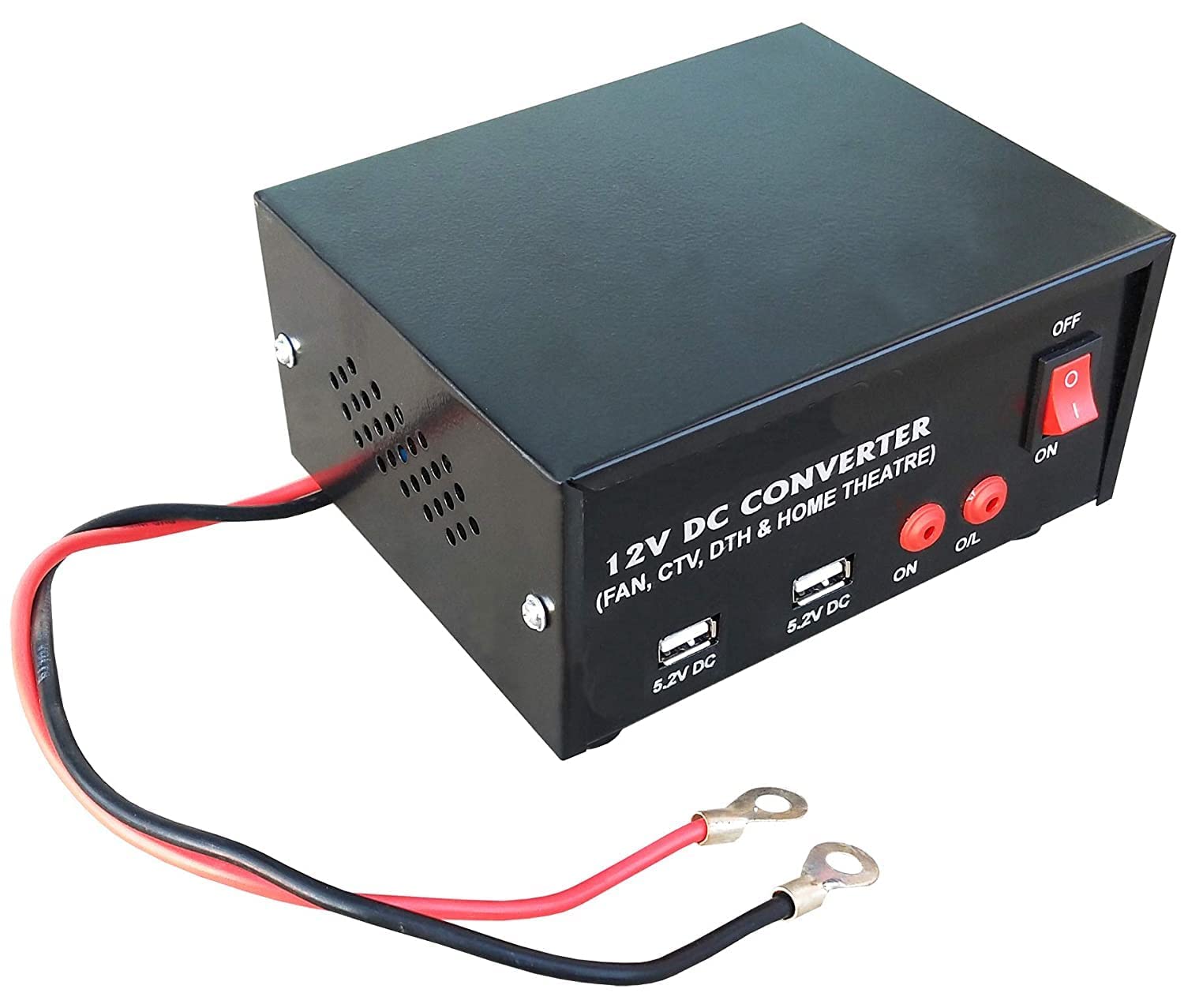 SP 12v Solar/DC to AC Converter with Mobile Charging USB Output (12V DC Power to 220V AC) Solar Converter 200w Output-image-39