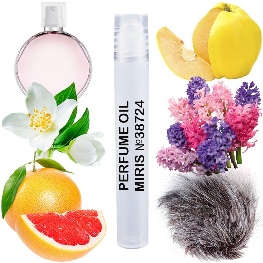 MIRISPerfume Oil No.38724 | Impression of Chance Eau Tendre | Women | Roll-On Alcohol Free | 0.34 Fl Oz / 10 ml