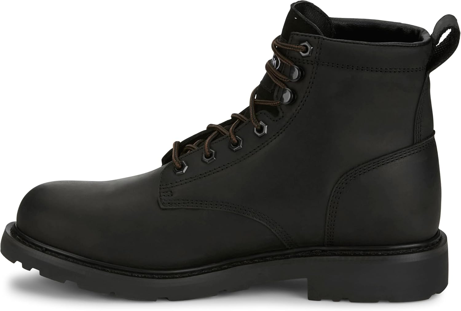 Justin Dayworker 6" Waterproof Men's Work Boots - Durable Leather, Slip-Resistant Sole, Comfortable Fit for Tough Jobs
