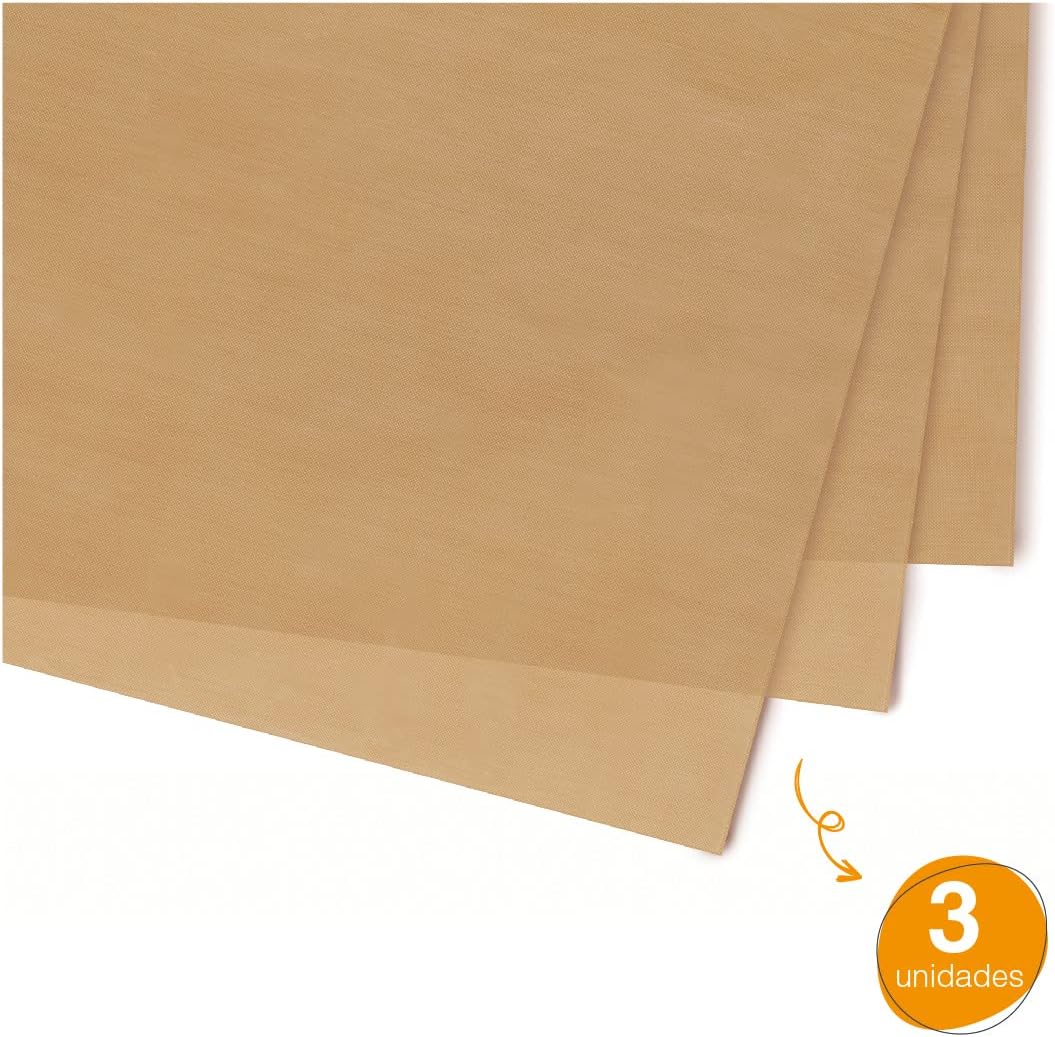 LACOR 3 Non-Stick Oven Sheet, Brown, 30 x 40 x 1 cm
