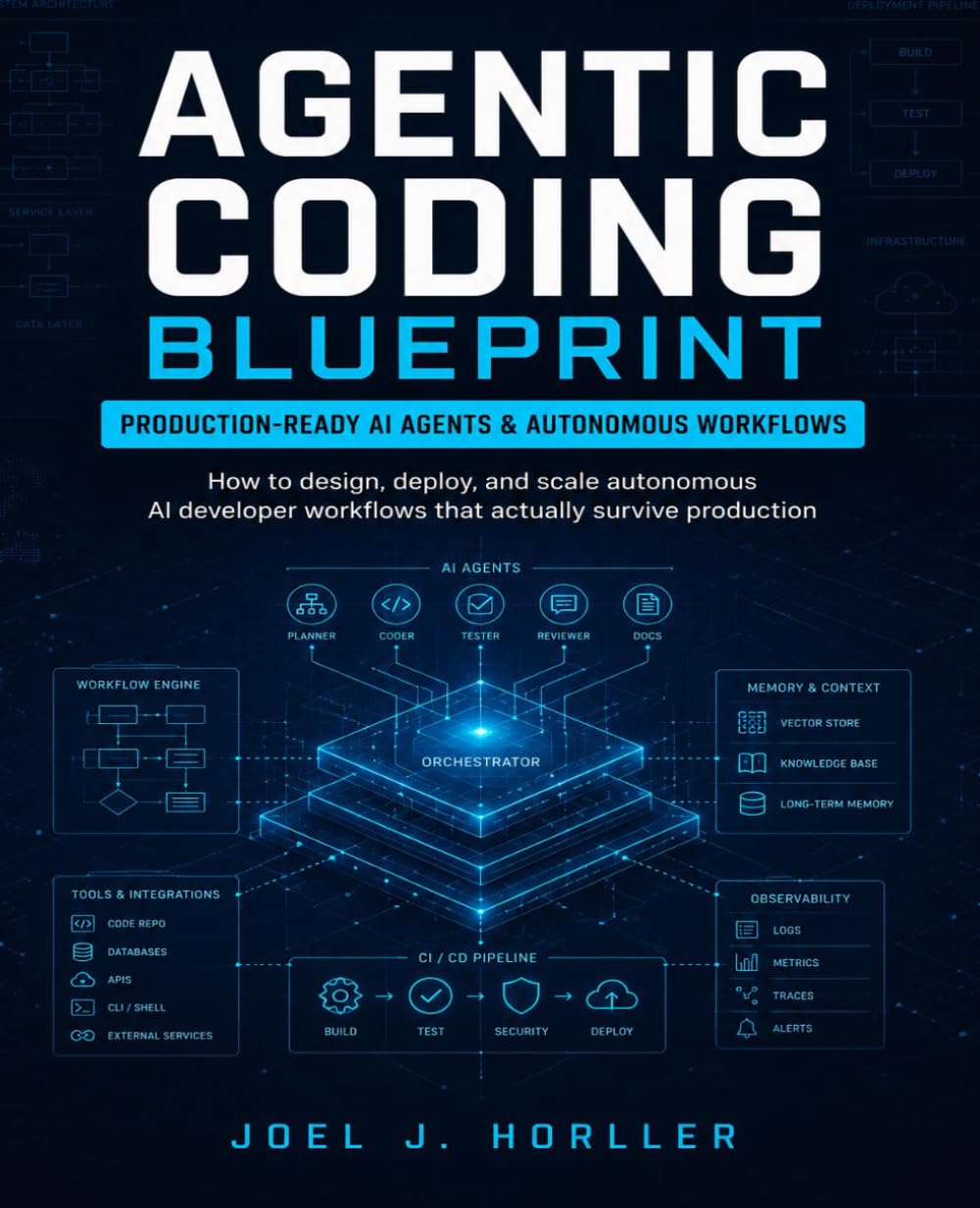 AGENTIC CODING BLUEPRINT: How to Design, Deploy, and Scale Autonomous AI Developer Workflows That Actually Survive Production