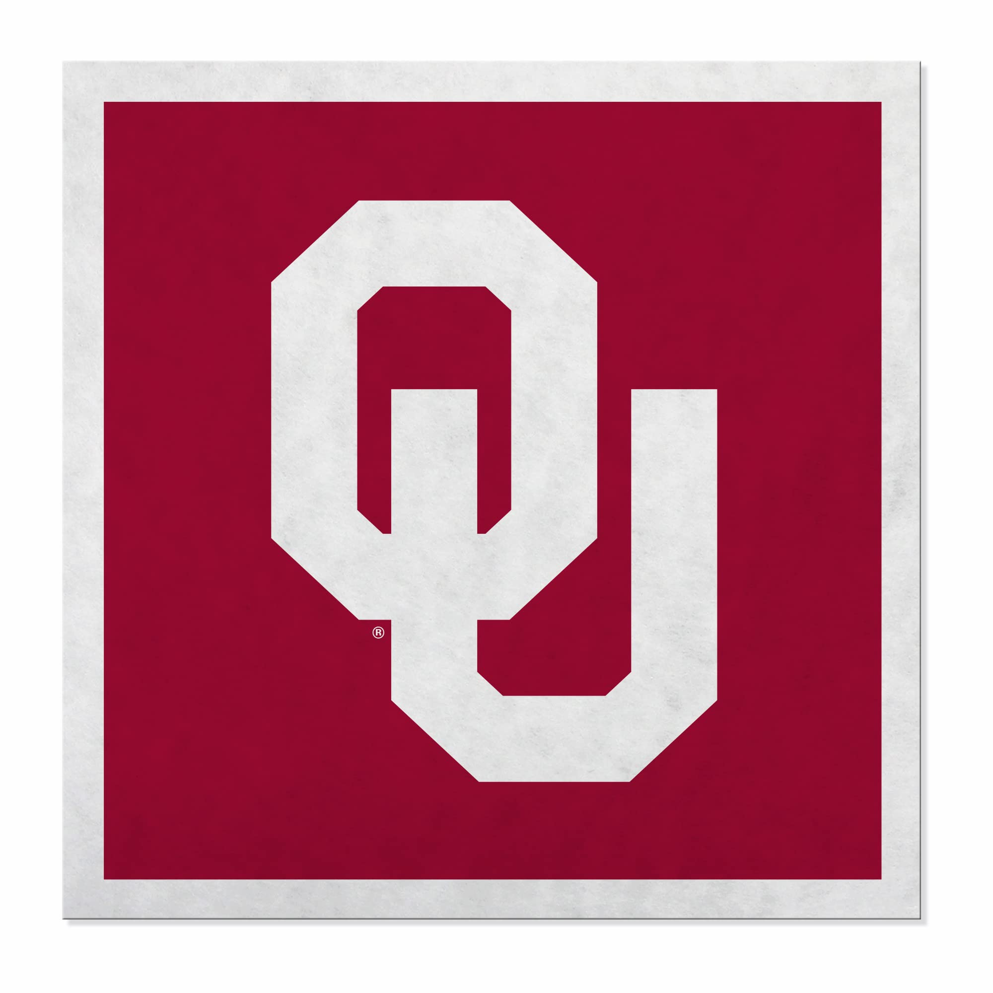 Rico Industries NCAA Oklahoma Sooners Felt Banner for Man Cave, Game Room, Office & Bedroom - Long-Lasting Wall Decorations - Made in The USA - 35
