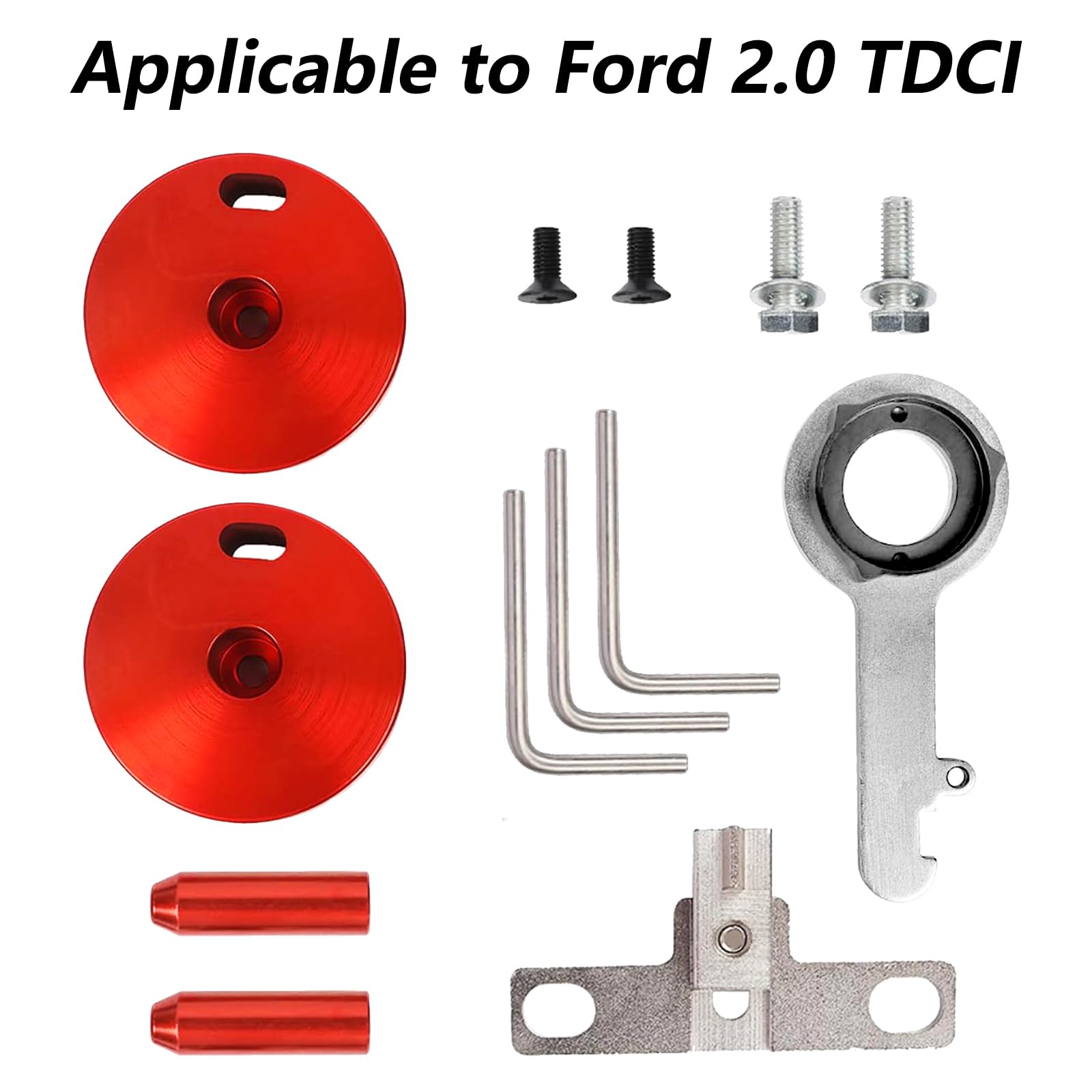 Aisny Kit Messa in Fase per Ford 2.0 TDCi, Strumento di Regolazione Dell'albero a Camme per Ford Focus Transit S-Max 2.0 TDCi EcoBlue WT