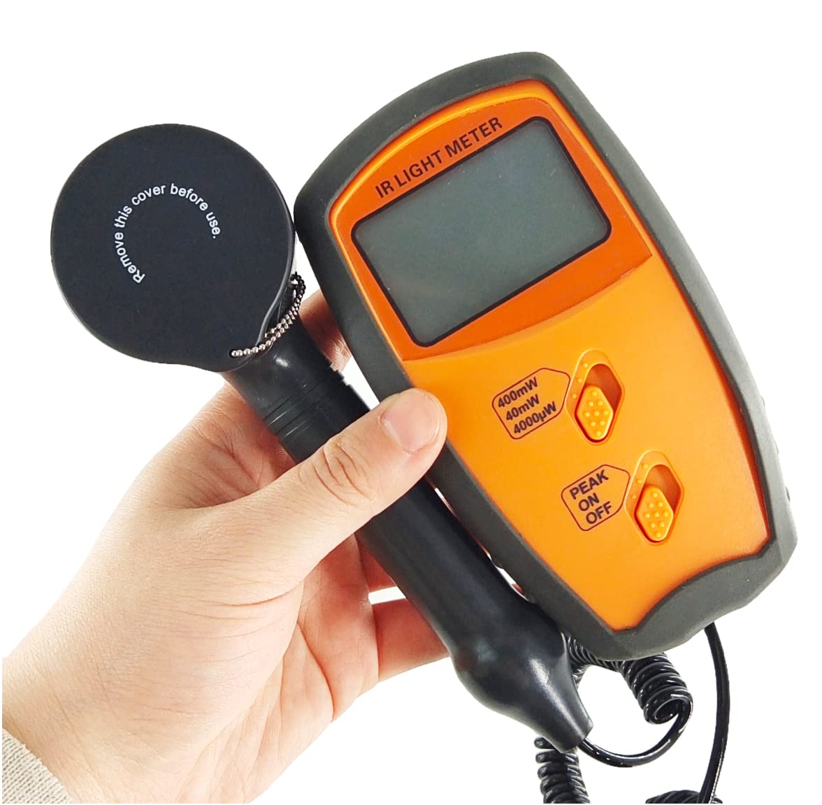 YFYIQI Infrared Light Meter IR Light Radiation Intensity Tester Meter with Wavelength Range 760nm to 1100nm Accuracy ±5%+1digit