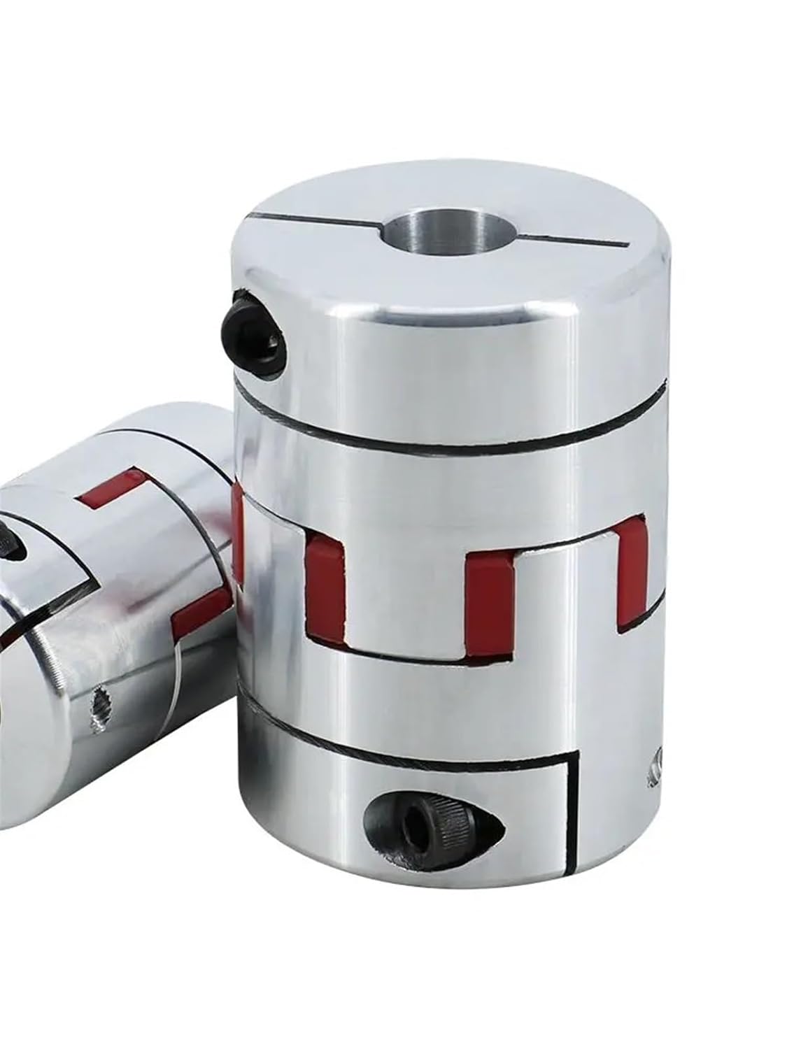 D30L35 Three-Jaw Coupler 5/6/6.35/8/9.5/10/12/12.7/14/15/16mm Flexible Plum CNC Stepper Motor Coupler Shaft Coupling 1Pcs(12X14)