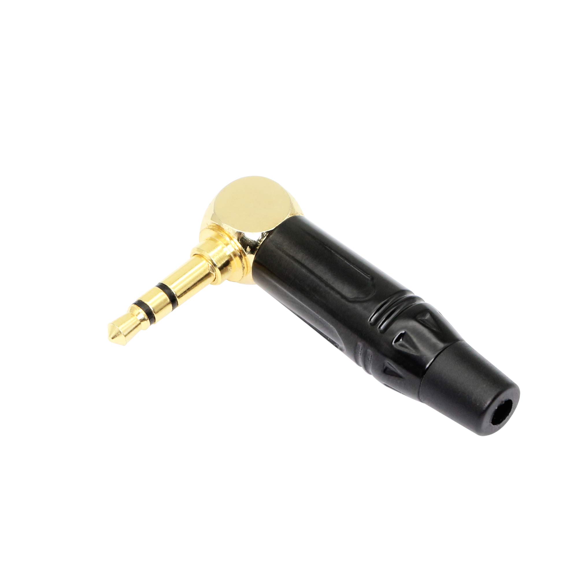Ricambio TRS maschio spina 3 poli ad angolo retto 3,5 mm tipo saldatura fai da te cavo audio connettore YOUCHENG per riparazione cuffie cuffie