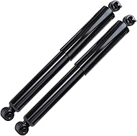 Vista 4 de Detroit Axle - Kit de 8 amortiguadores para Jeep Wrangler 97-06, 4 amortiguadores, 4 barras estabilizadoras delanteras y traseras 1997 1998 1999