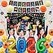 Holkcog Graduation Decorations Class Of 2026, Black Coloful Grad Party Backdrop Pompoms Ballon, Congrats 2026 Grad for High School & College & Kindergarten Grad Celebrations, Funny Grad Photo Supplies