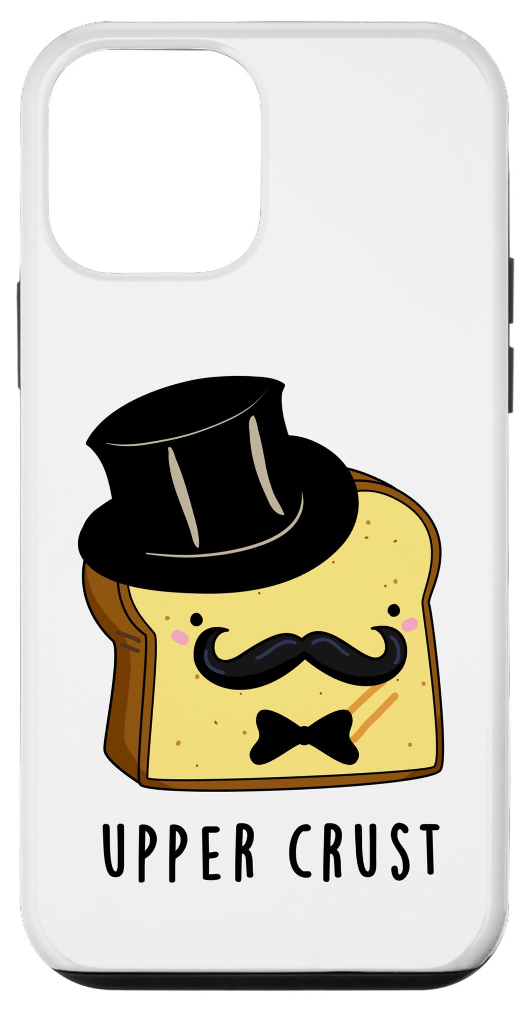 iPhone 12 mini Upper Crust Funny Bread Pun Case