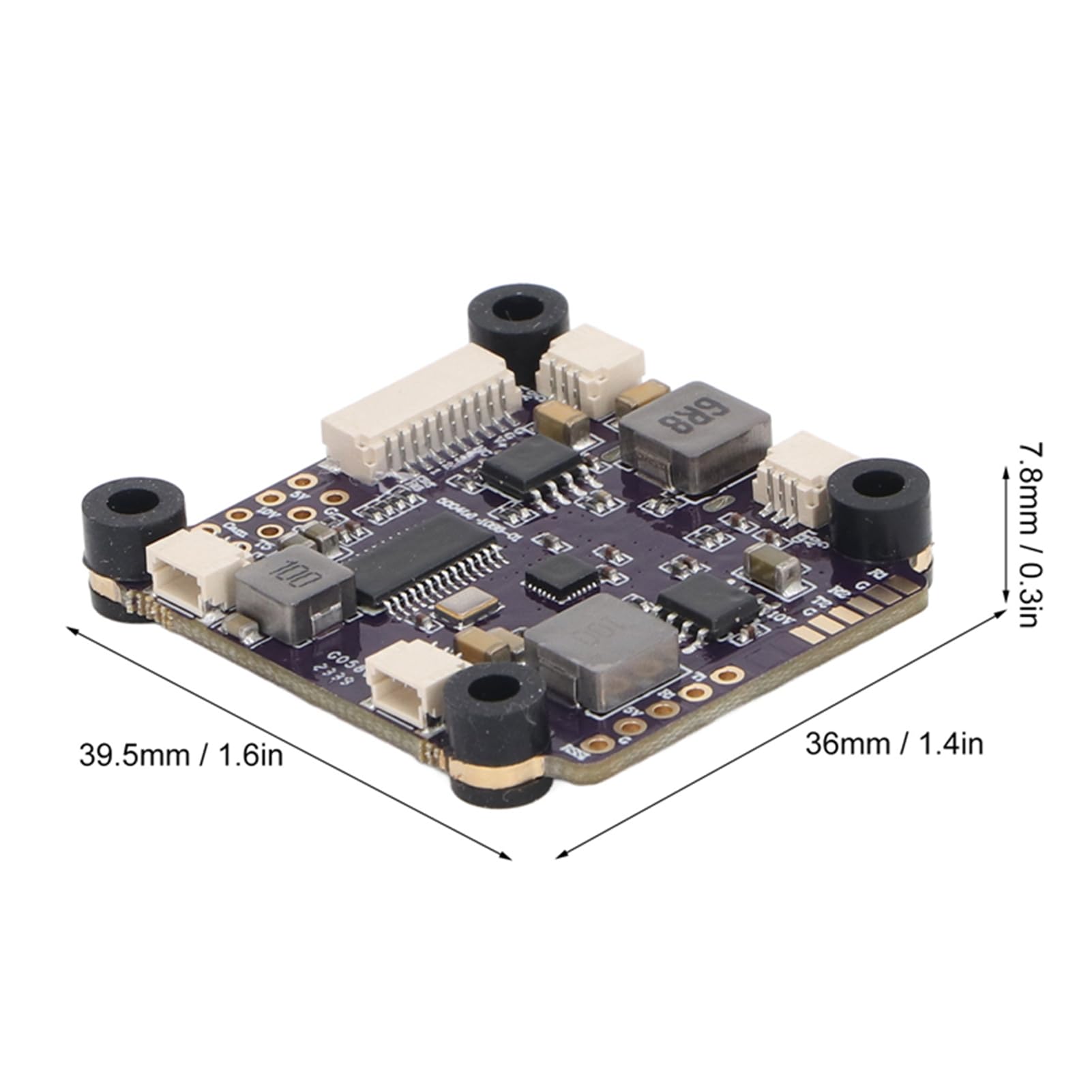VGEBY Drone Flight Controller, 4 Way LED Ports 32 Bit Flight Control Board with Cable for Drone Model Airplane - Image 3