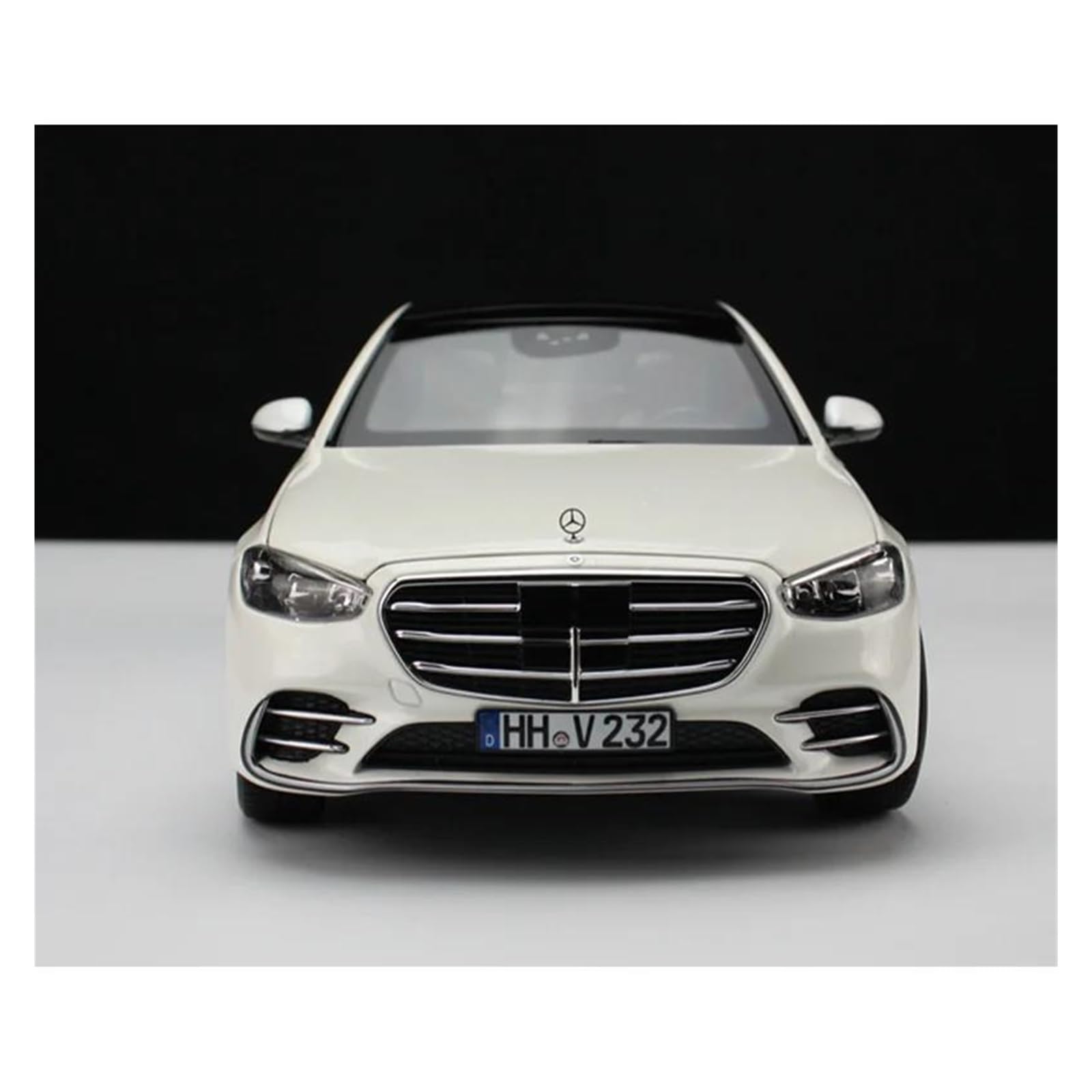 Metallo Scala Replica Per Mercedes Benz Classe S W223 1 18 Vintage Lega Pressofusa Modello Di Auto In Resina Souvenir Da Collezione Regalo Hobby Veicoli Giochi Set