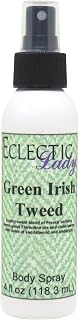 Green Irish Tweed Body Spray, 4 ounces, Body Mist for Women with Clean, Light & Gentle Fragrance, Cologne with Soft, Subtle Aroma For Daily Use