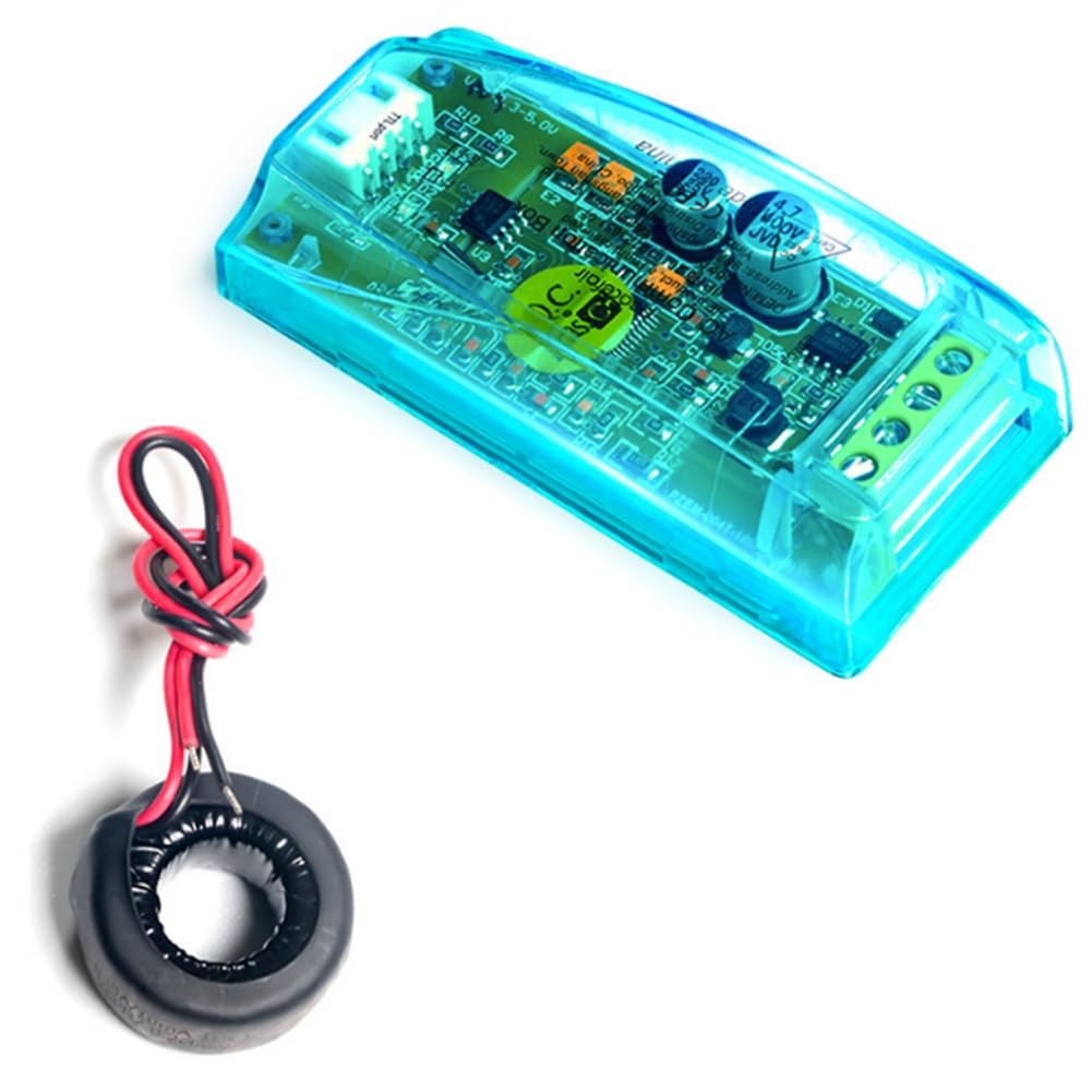Littimoon PZEM-004T 4.0 220V 32A Single Phase Wattmeter Kwh Meter Electricity Volt Amp Frequency Meter