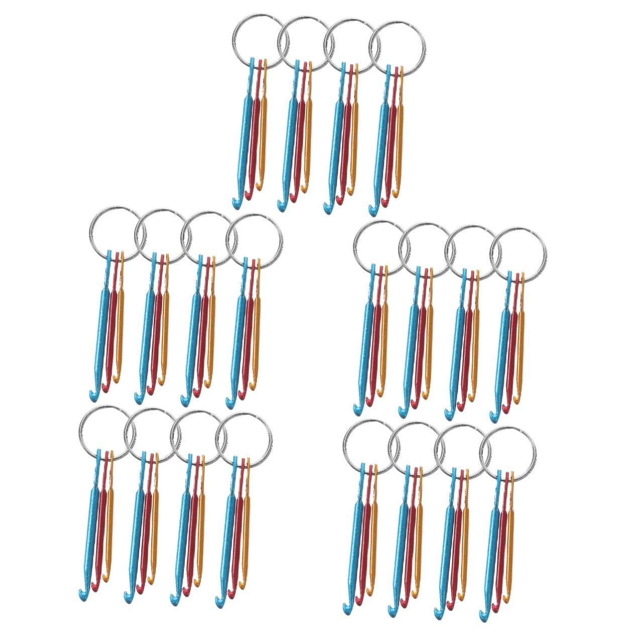 Angoily 20 Pezzi Uncinetti Ergonomici per Uncinetto Accessori per Lavorare Maglia e Uncinetto Strumenti Resistenti e Comodi per Principianti e Appassionati Maglia