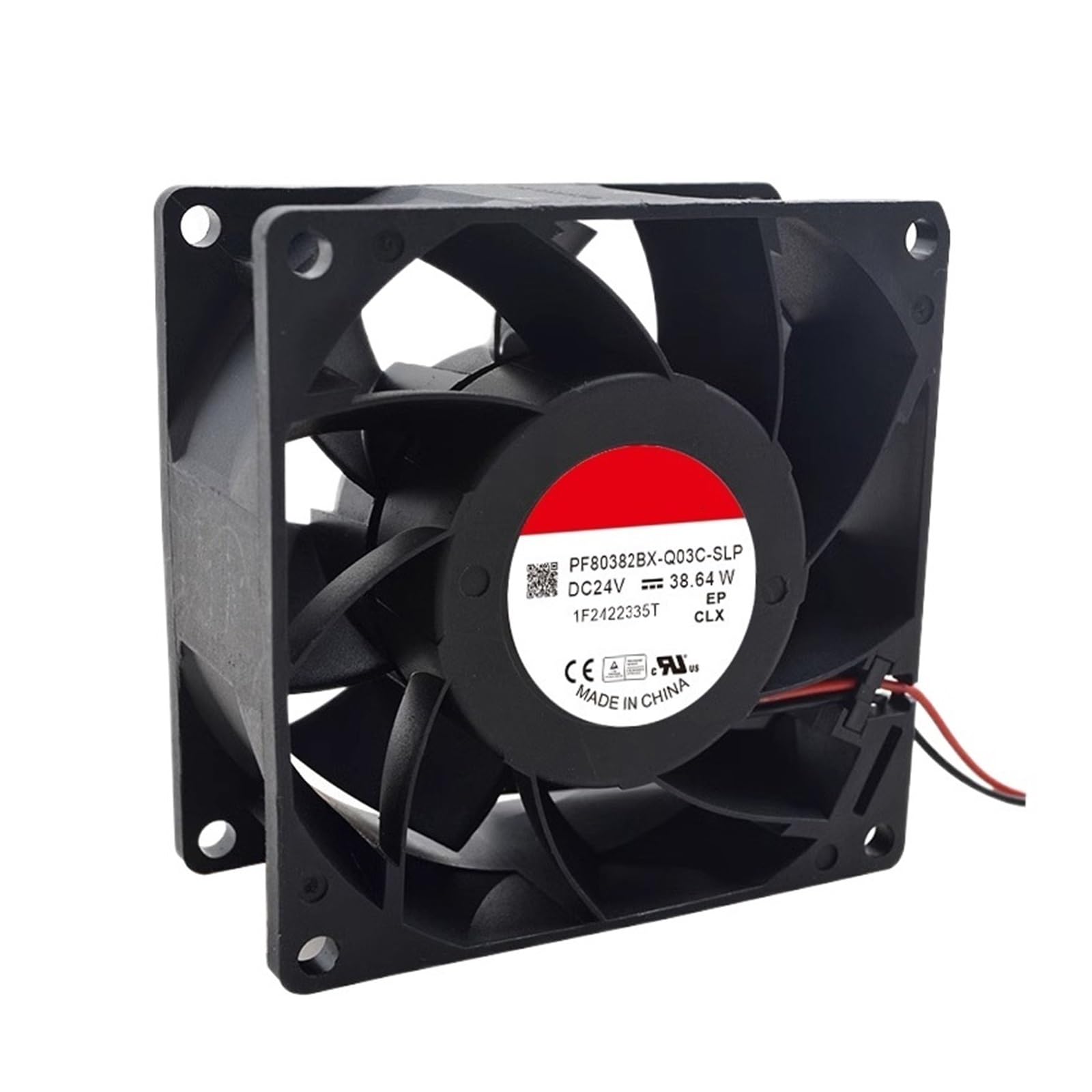 Fcarumiqp One Color Pf80382bx-Q03c 24V 38.64W 8038 80X80x38mm Cooling Fan