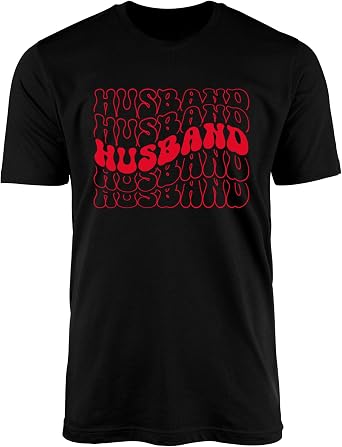 Matching Husband and Wife Shirts Retro Valentine Couple T-Shirts Funny Gift for Married Couples