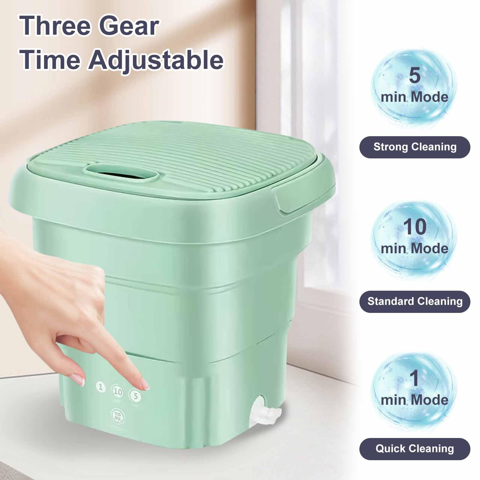 PortoAlegre Mini Machine à Laver Portable Pliable 12 L Avec