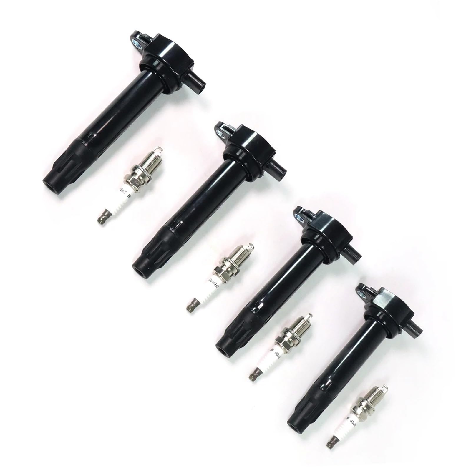Bobina Encendido Bloque Para Chrysler Para Sebring L4 2.4L 2007-2010 Juego 4 Bobinas Encendido Bujías Iridio