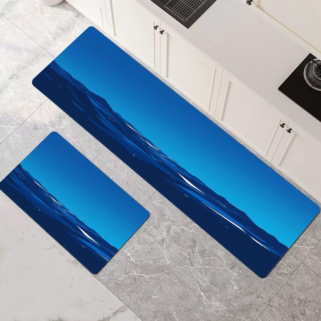 Alfombra cocina lavable antideslizante súper absorbente Moon alfombrilla baño secado rapido