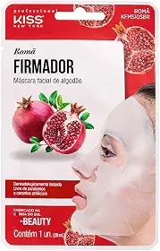 Kiss NY Professional Máscara Facial de Bambu - Romã, Kiss New York Professional
