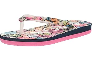 Roxy Beach-Ready Girls' Pebbles Vii Flip-Flops