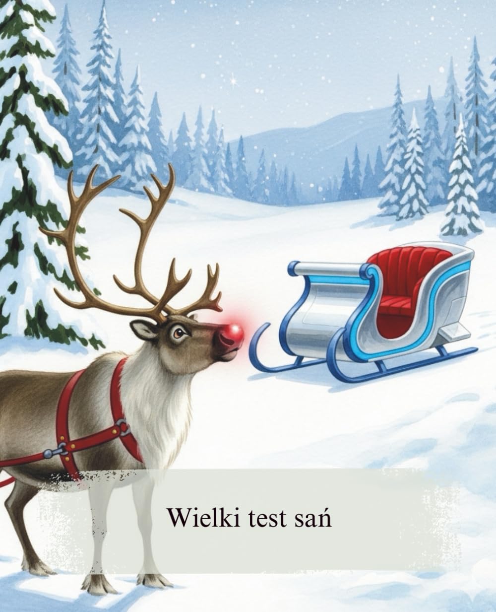 Wielki test sań: Świąteczna bajka na dobranoc o elfach, mądrości Rudolfa i wartości doświadczenia w obliczu nowych technologii.