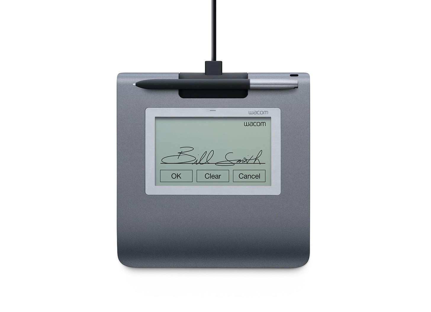 Wacom STU-430-SP-SET Signature Set (inkl. Pad/-Stift/Sign Pro PDF Software) grau