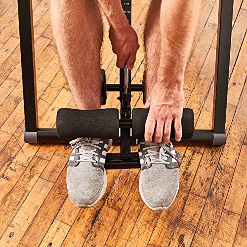 sportplus inversion bench, foldable gravity trainer, inversion table with 4 inversion angles, stretching bench to relieve the spine, user weight up to 135 kg, back stretcher