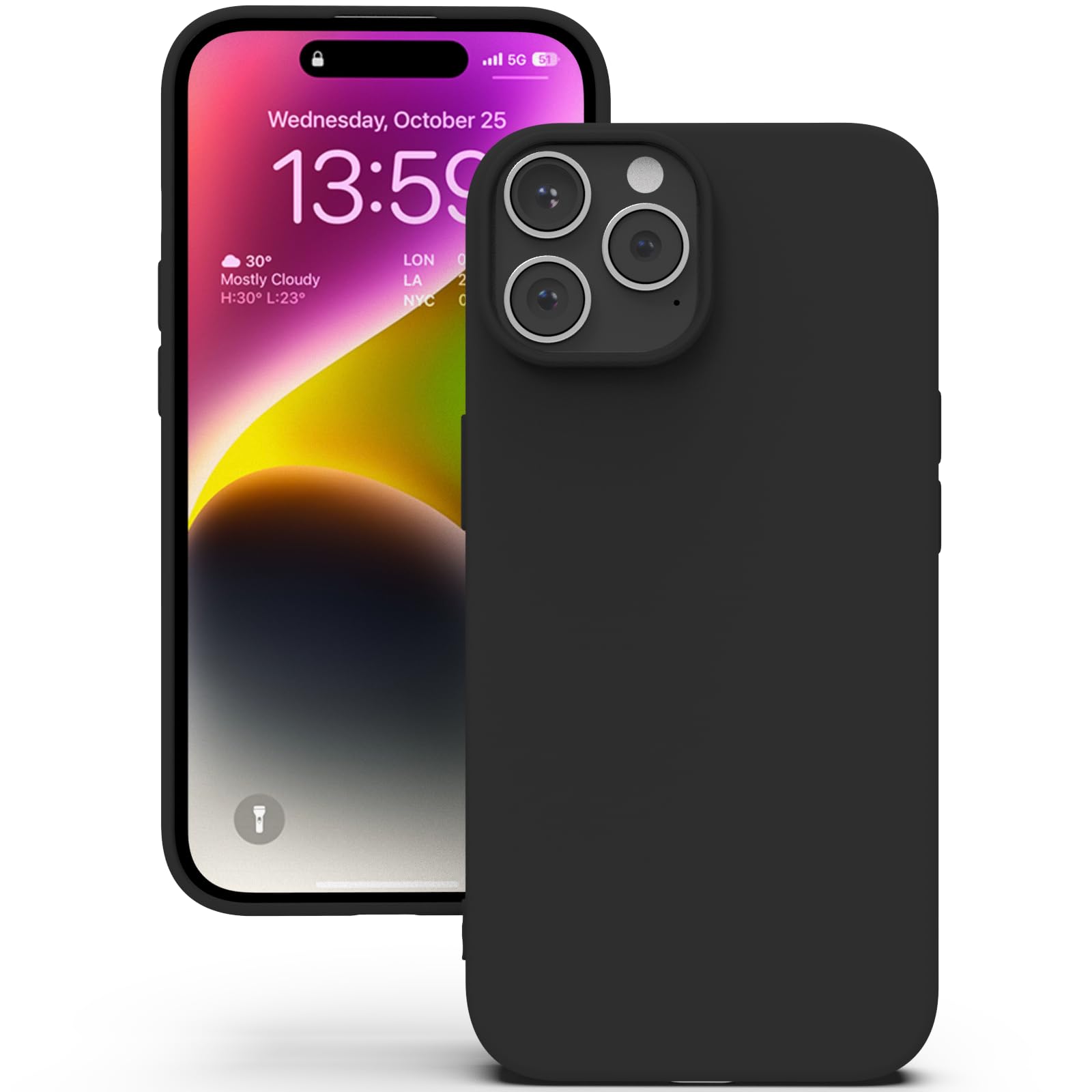 YATWIN Silicone Case for iPhone XR, Soft-Touch, Shockproof, DustProof, Antiskid Full Body Armour Phone Cover for Apple iPhone XR - Dark Green — view 314