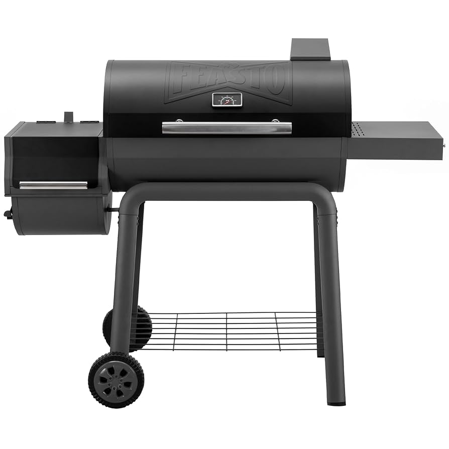 AH / SD MAKE SOME NOISE T CHARCOAL サイズＬ Amazon.com: Feasto BBQ Charcoal Grill with Offset Smoker