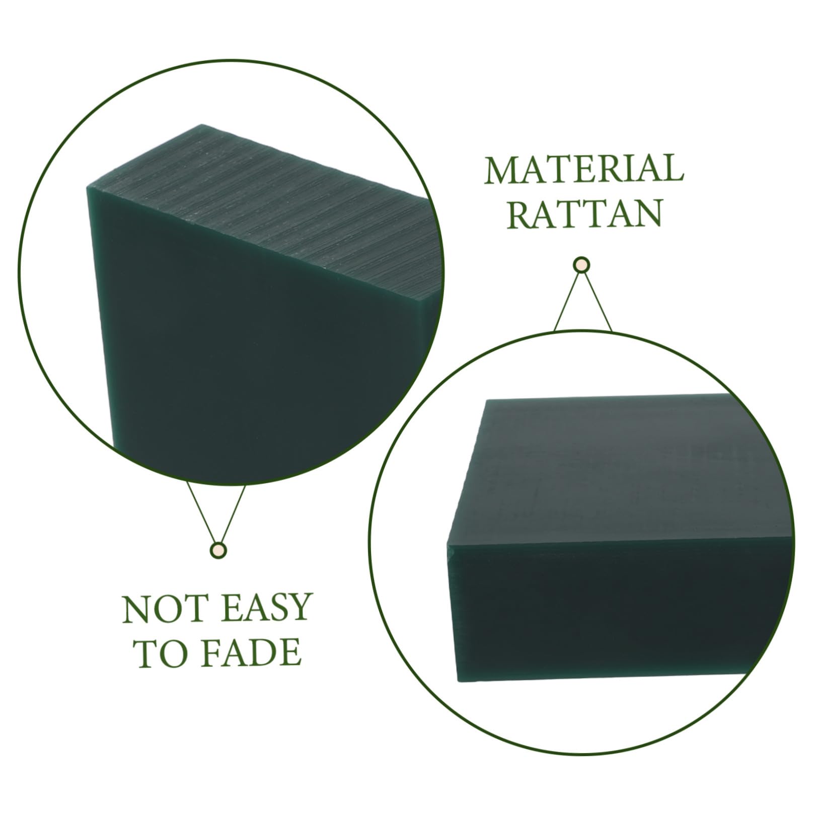 SOLUSTRE Blocco di Cera Cera per per Intaglio per Creazione Prototipi e Stampi, Resistente Verde per Artigiani Esperti
