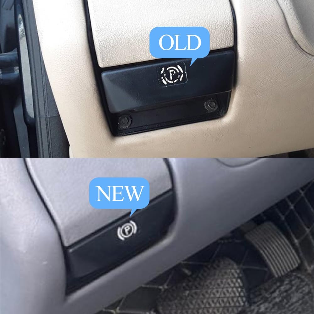 Car Parking Handbrake Release Lever Hand Brake Handle Replacement for Benz ML Class W163 1634270020 1634200277(Black-W163 Lever)