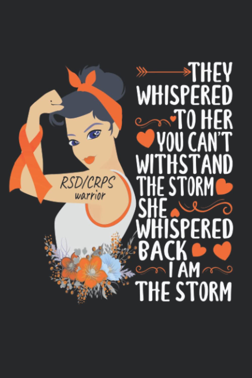 RSD CRPS Awareness Lined Notebook: RSD CRPS Journal 110 Pages 6x9 Inch for RSD CRPS Warrior & RSD CRPS Fighter