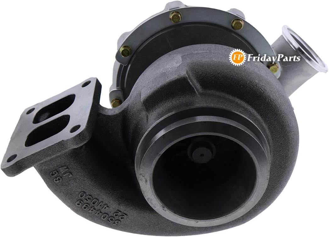 FridayParts Replacement Turbo S300 Turbocharger 3803389 3528639 3529257 Compatible for Cummins Engine L10
