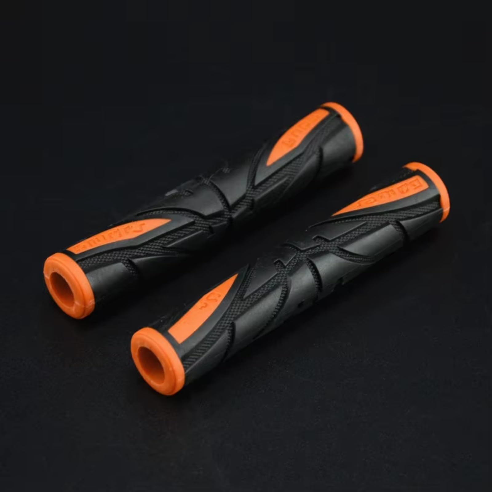Accesorios Universales Manillar Cubierta Antideslizante Motocicleta Empuñadura motocicleta | Manija freno Universal funda silicona cubierta duradera antideslizante suave accesorios manillar(Orange)