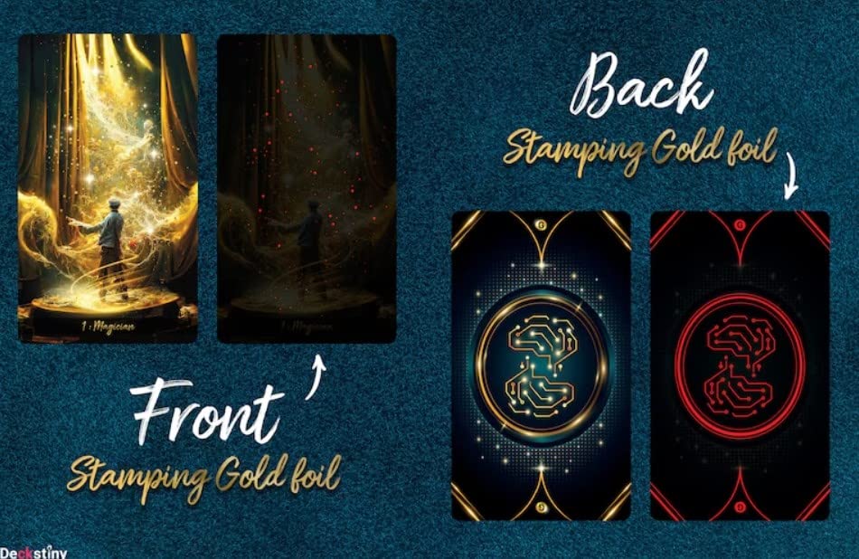 Amazon | Kancharo タロットカード 85 枚 タロット占い【ゴールデン