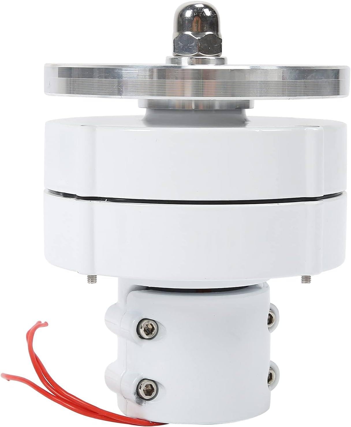 Kit generatore Eolico Verticale - Turbina trifase a Magnete Permanente 12V/24V per progetti solari Fai da Te, Strumento scientifico educativo, Nero - Ideale per Gli Appassionati di Energie r