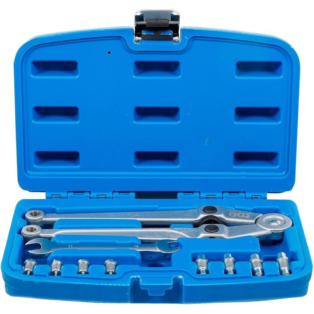 Verstellbarer Schraubenschlüsselsatz, Durchmesser 2,5-9 mm, Präzision und Vielseitigkeit, Pro D-Work