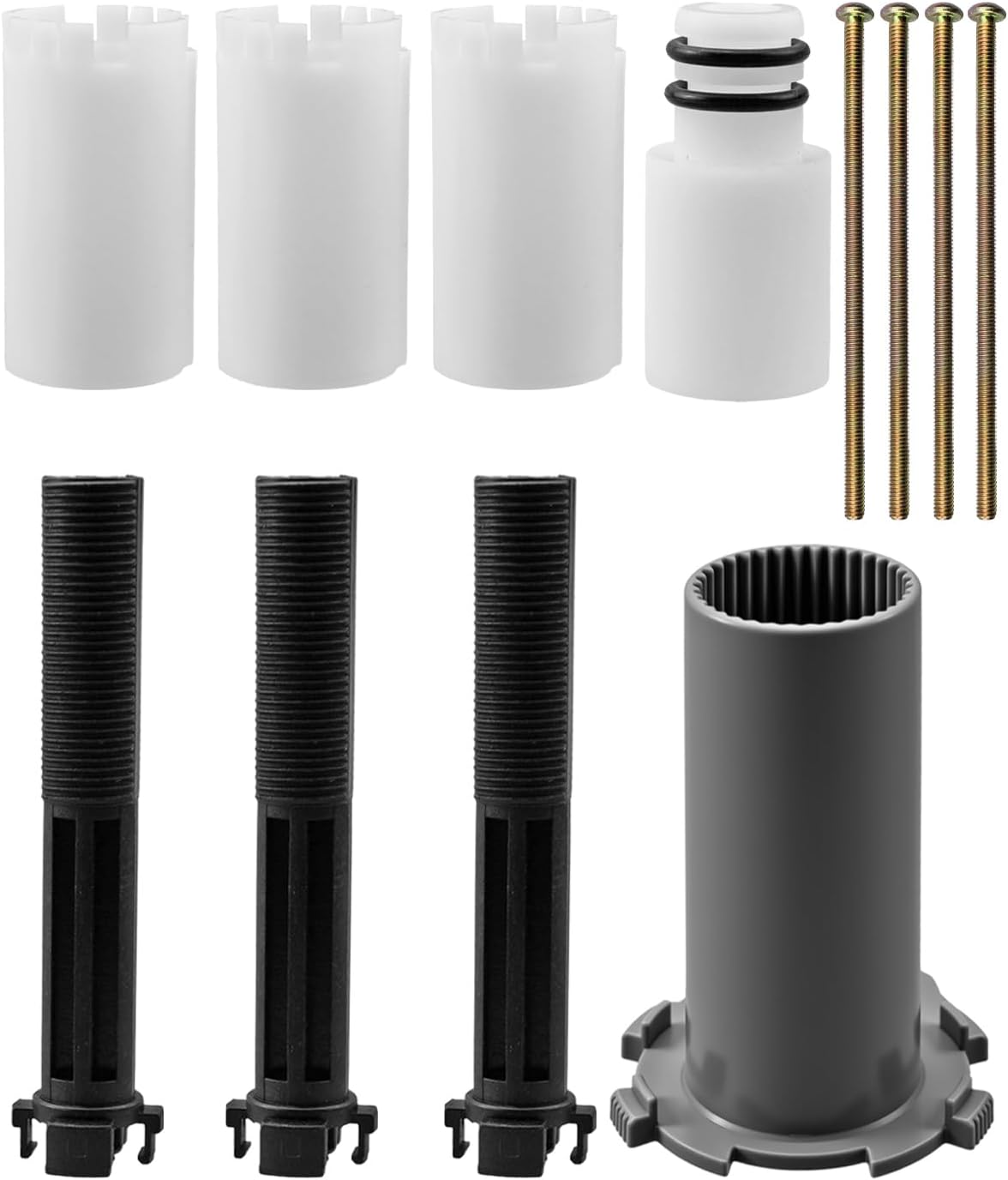 Universal Extension Kit, 14048000 Extension Set Fit for Grohe Grohtherm SmartControl Trims, 1in (25mm), To Operate 3 Water Outlets