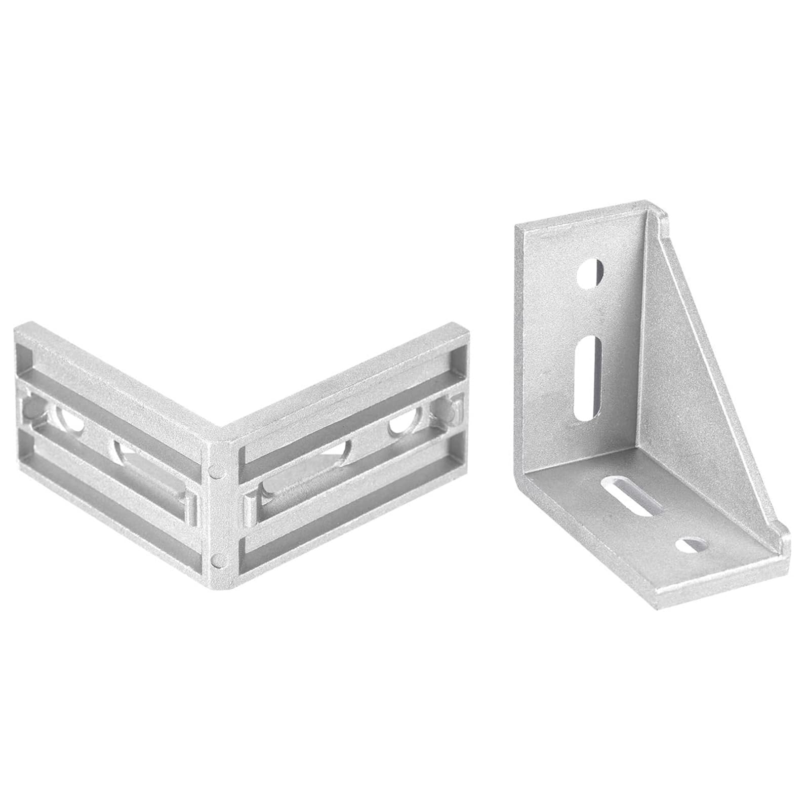 TA-VIGOR 8 Pcs Inside Corner Bracket Gussets 77x77x40mm 4080 L Shape Angle Connectors for 4040/4080 Series Aluminum Extrusion Profiles - Image 4