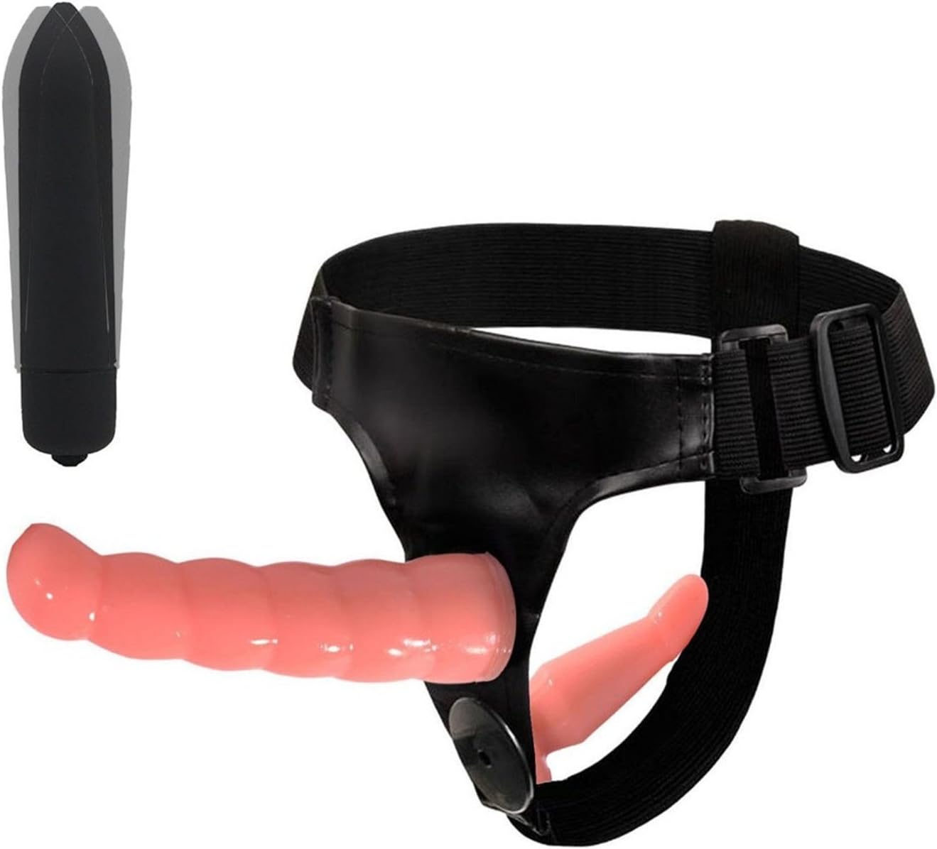 Vibrador, postizo arnés pene realista y de 10 velocidades ...