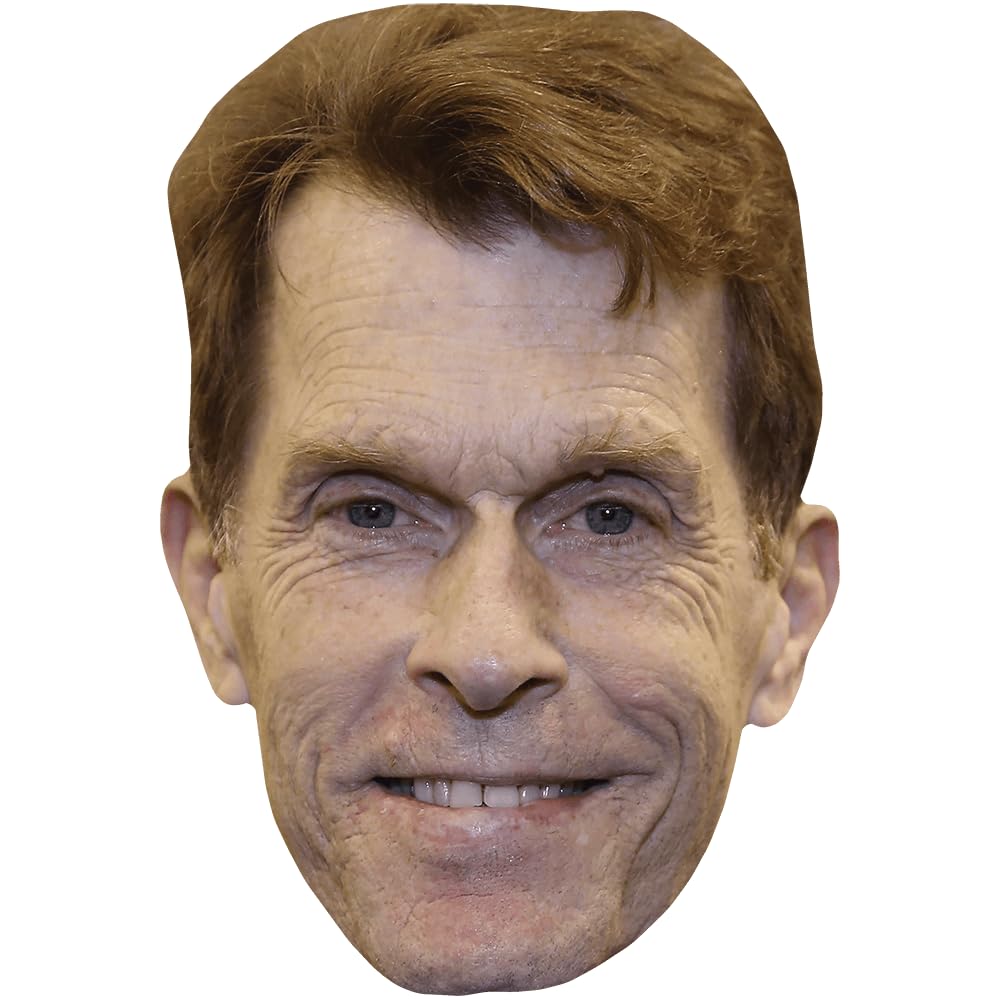 Kevin Conroy (Smile) Celebrity Mask, Flat Card Face, Fancy Dress Mask