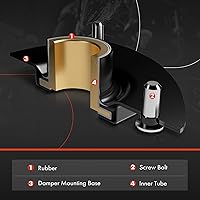 Vista 3 de A-Premium Soporte de suspensión delantera izquierda del lado del conductor compatible con Toyota Camry 1997-2001 Solara 1999-2003 Avalon Sienna