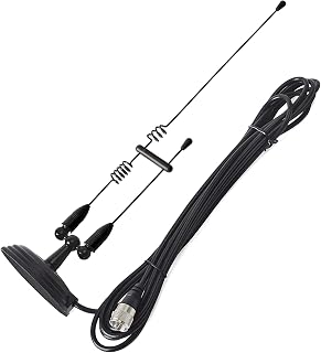 Dual Band Mobile Antenne magnetische Halterung Peitsche 144/430 MHz